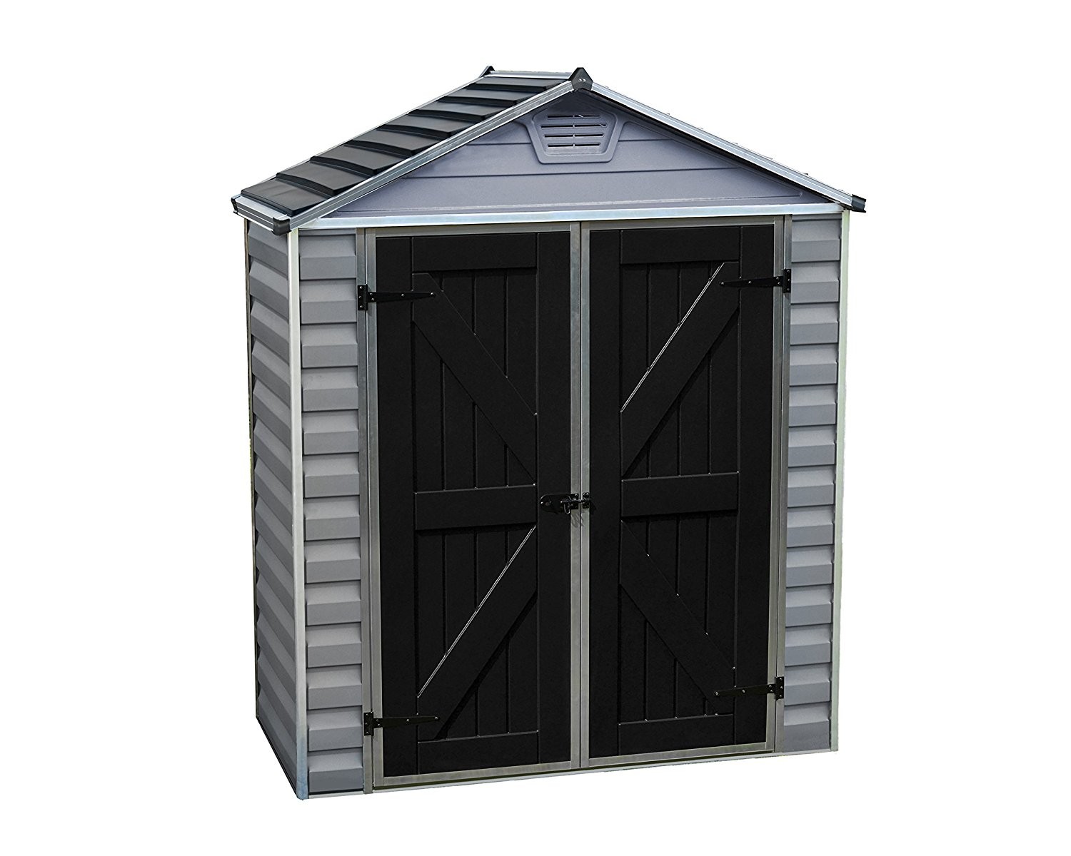 Palram 6x3 Skylight Storage Shed Kit - Gray Palram 6x3 Skylight Storage Shed Kit - Gray